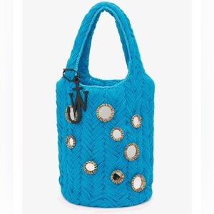 JW Anderson mirror shopper tote bag
